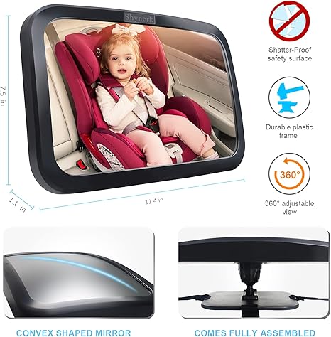 RearSafe™ - Baby Safety Car Mirror - Organibabe