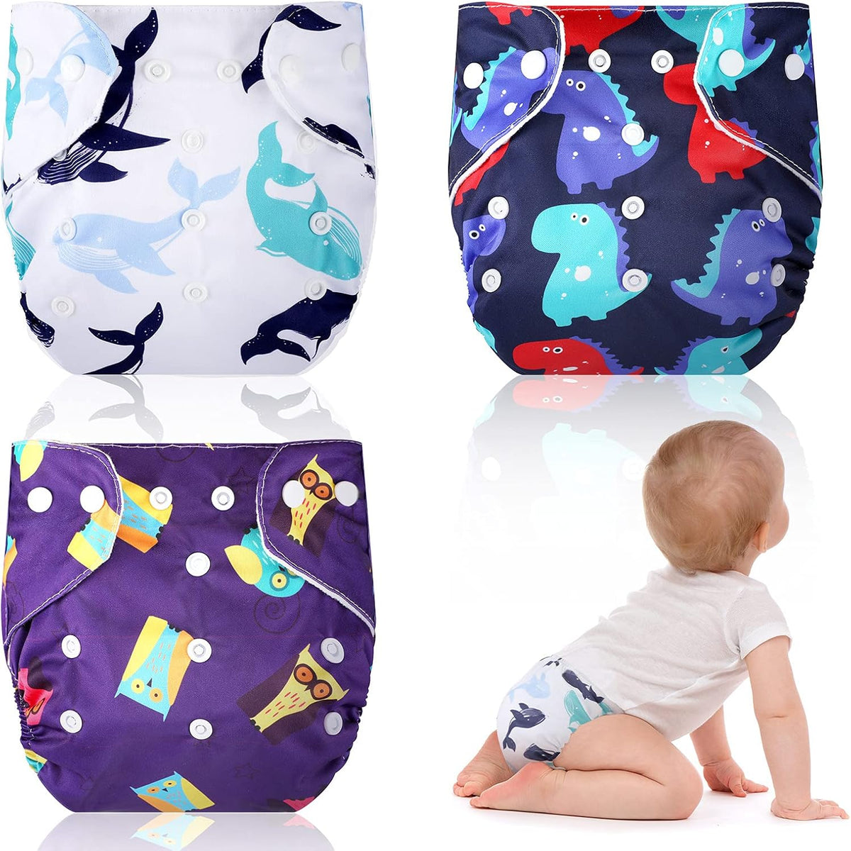 Waterproof Adjustable Cloth Diaper