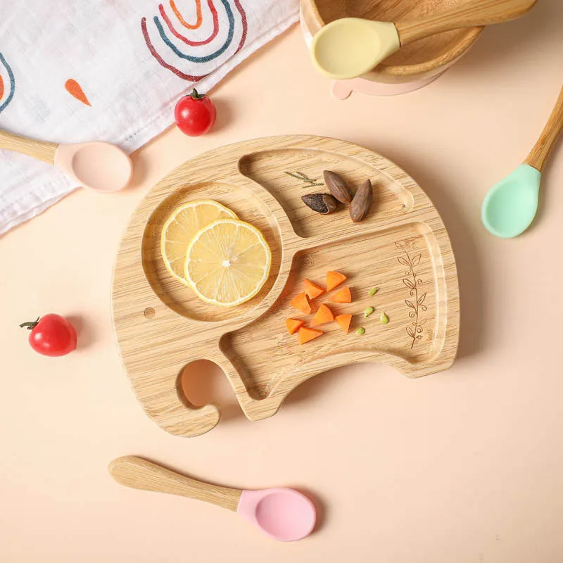 Bamboo Animal Dinner Plate
