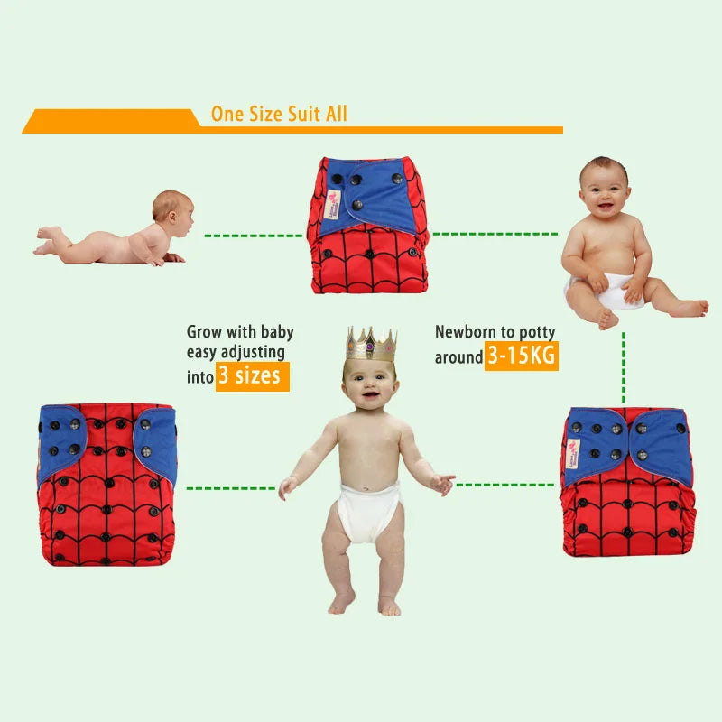 Waterproof Adjustable Cloth Diaper