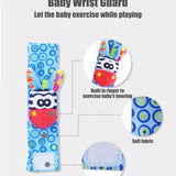 4pcs Baby Infant Wrist Rattle Socks Toys - Organibabe