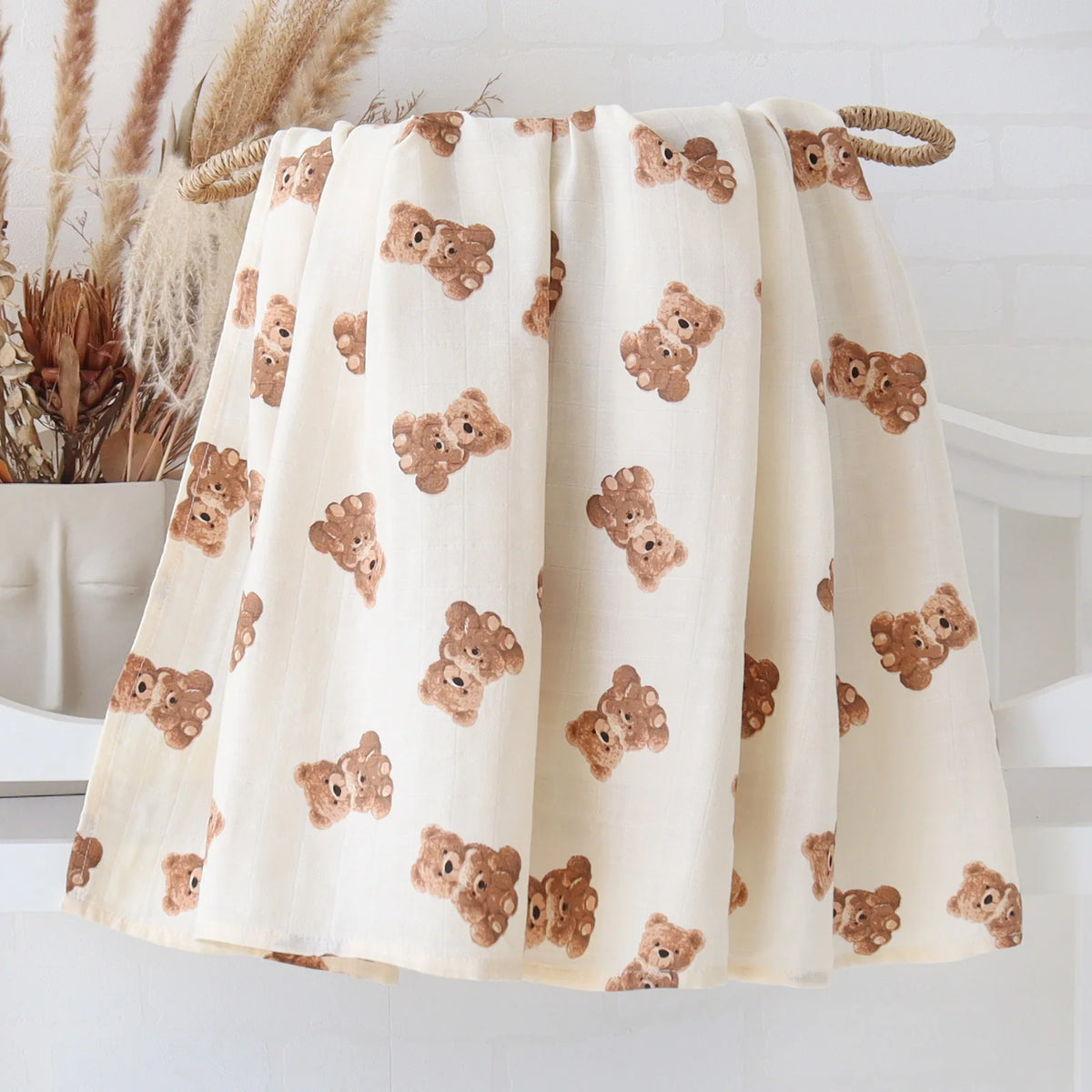 Super Soft Organic Swaddle Blanket