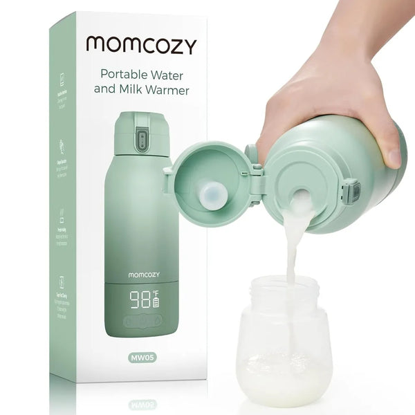 Portable Milk Warmer for Travel – Heating Modes for Breast Milk & Water - Organibabe