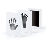 Newborn Baby DIY Hand And Footprint Kit Ink Pads - Organibabe