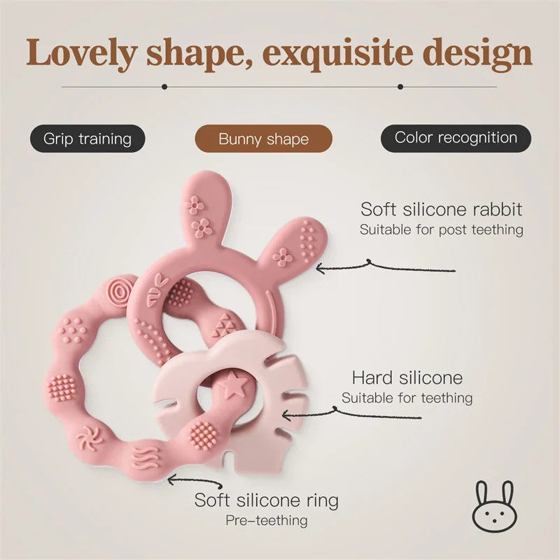 Ring Sensory Silicone Teething Toy