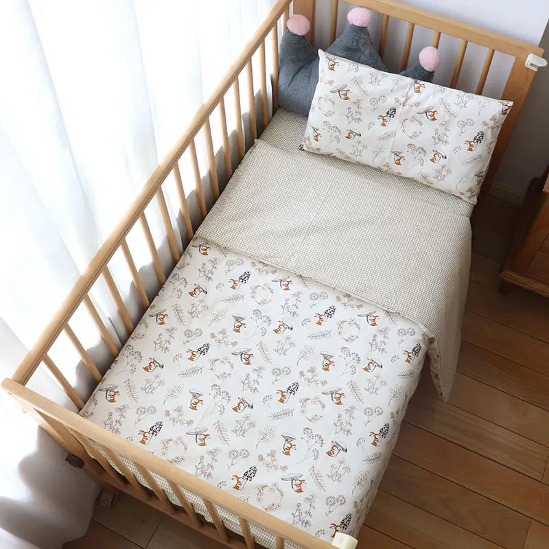 Pure Cotton Baby Bedding Set