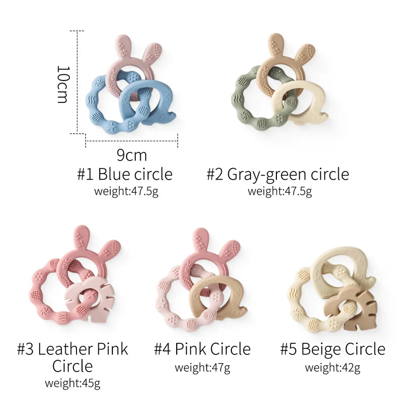 Ring Sensory Silicone Teething Toy