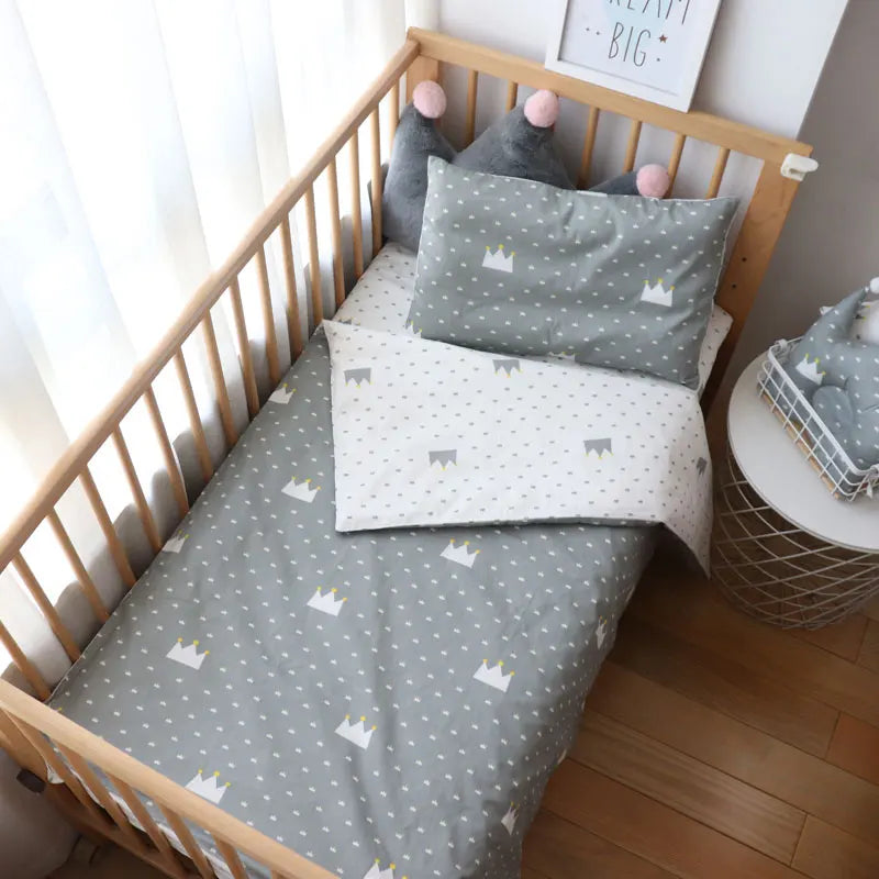 Pure Cotton Baby Bedding Set