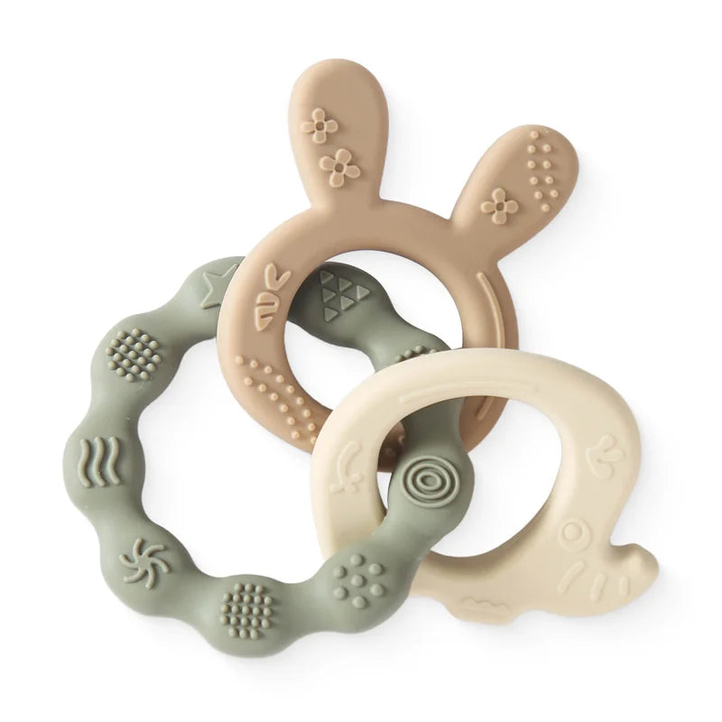 Ring Sensory Silicone Teething Toy