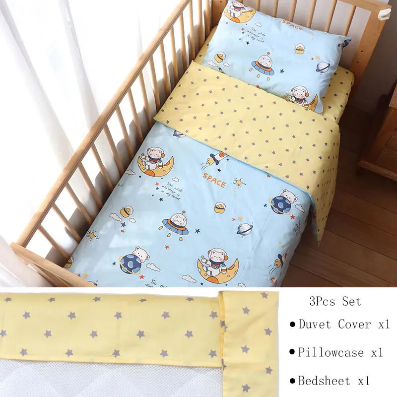 Pure Cotton Baby Bedding Set