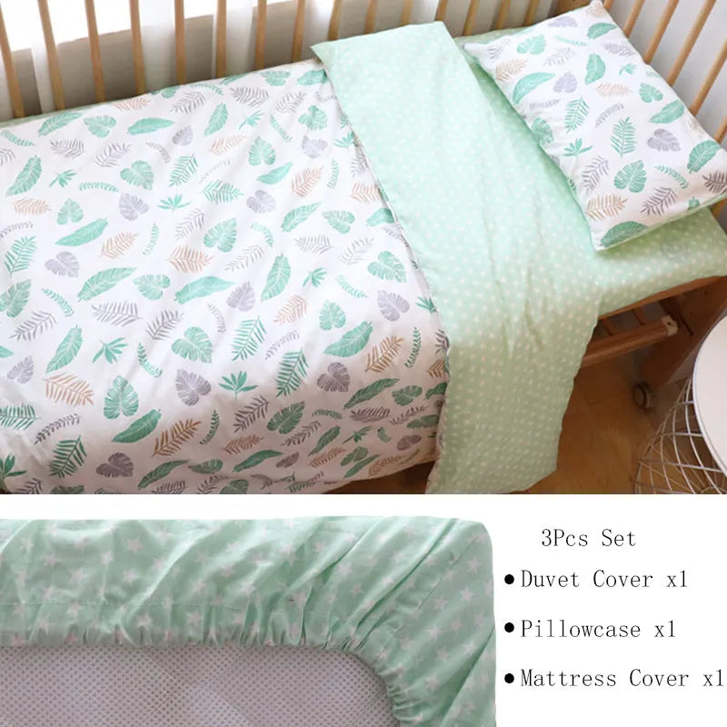 Pure Cotton Baby Bedding Set