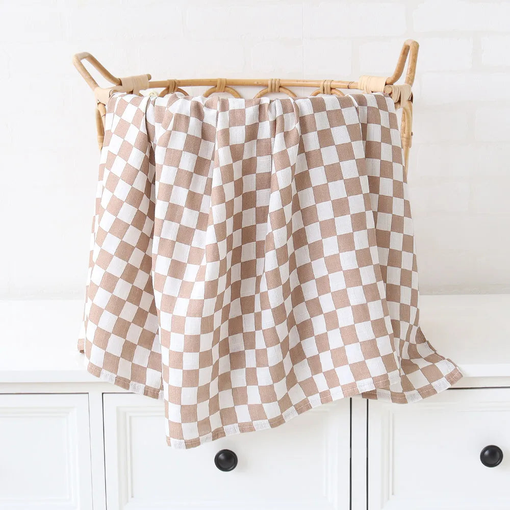 Super Soft Organic Swaddle Blanket