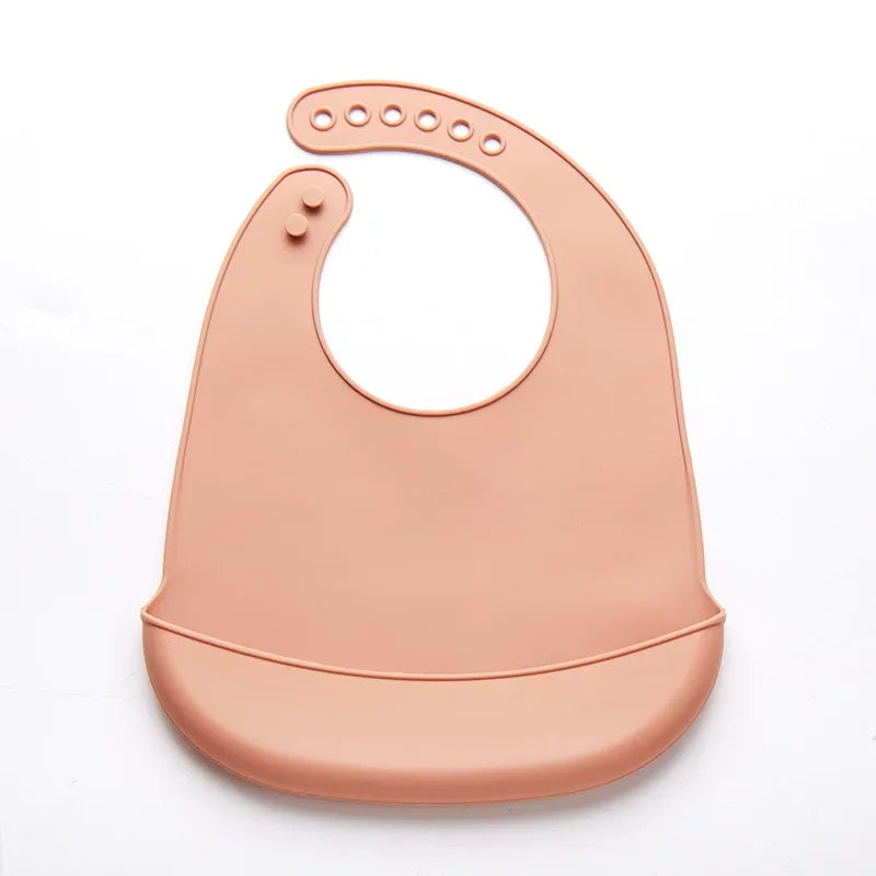 BPA Free Waterproof Soft Silicone Bib