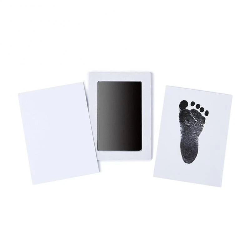 Newborn Baby DIY Hand And Footprint Kit Ink Pads - Organibabe
