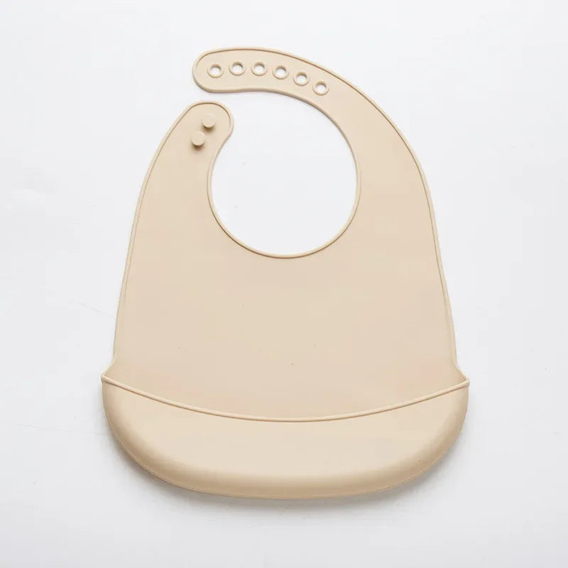 BPA Free Waterproof Soft Silicone Bib