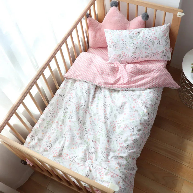 Pure Cotton Baby Bedding Set