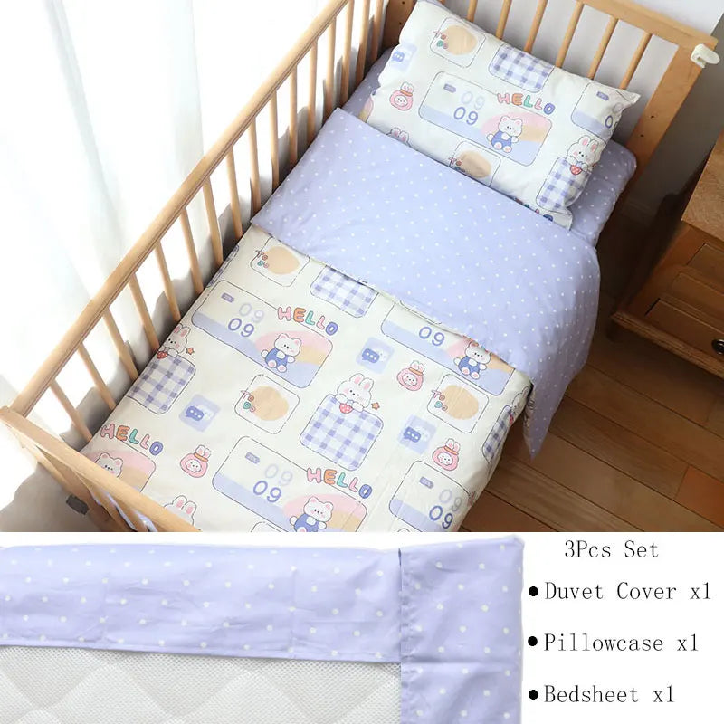 Pure Cotton Baby Bedding Set