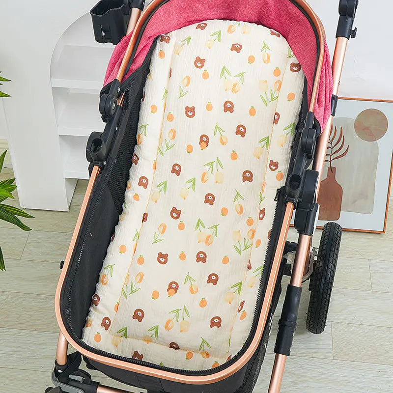 Baby Stroller Seat Cushion Soft Mattress Kids Pushchair Stroller - Organibabe