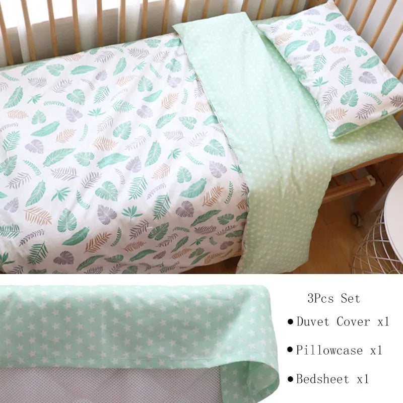 Pure Cotton Baby Bedding Set