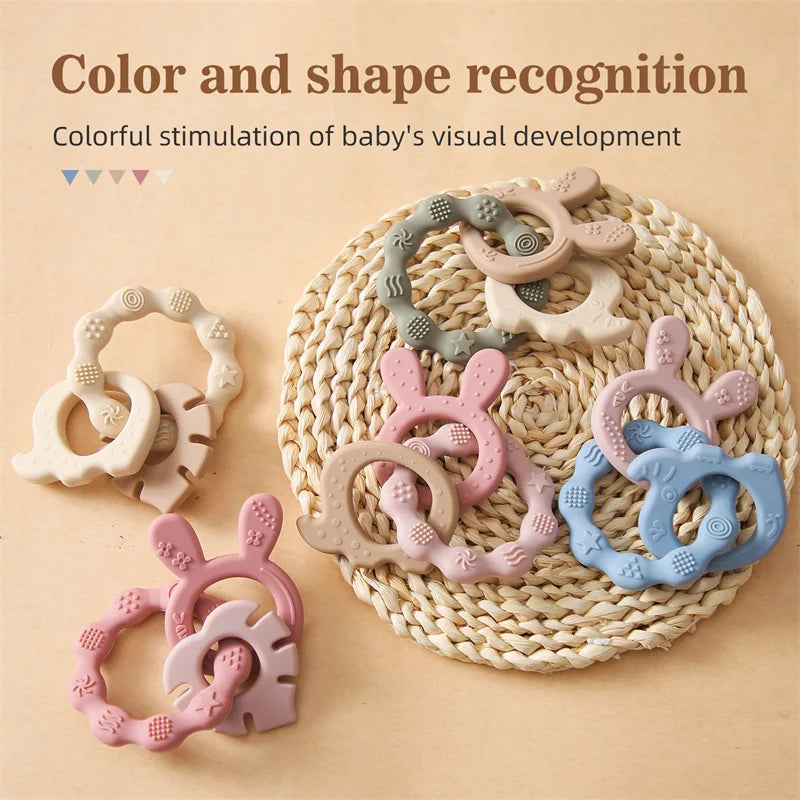 Ring Sensory Silicone Teething Toy