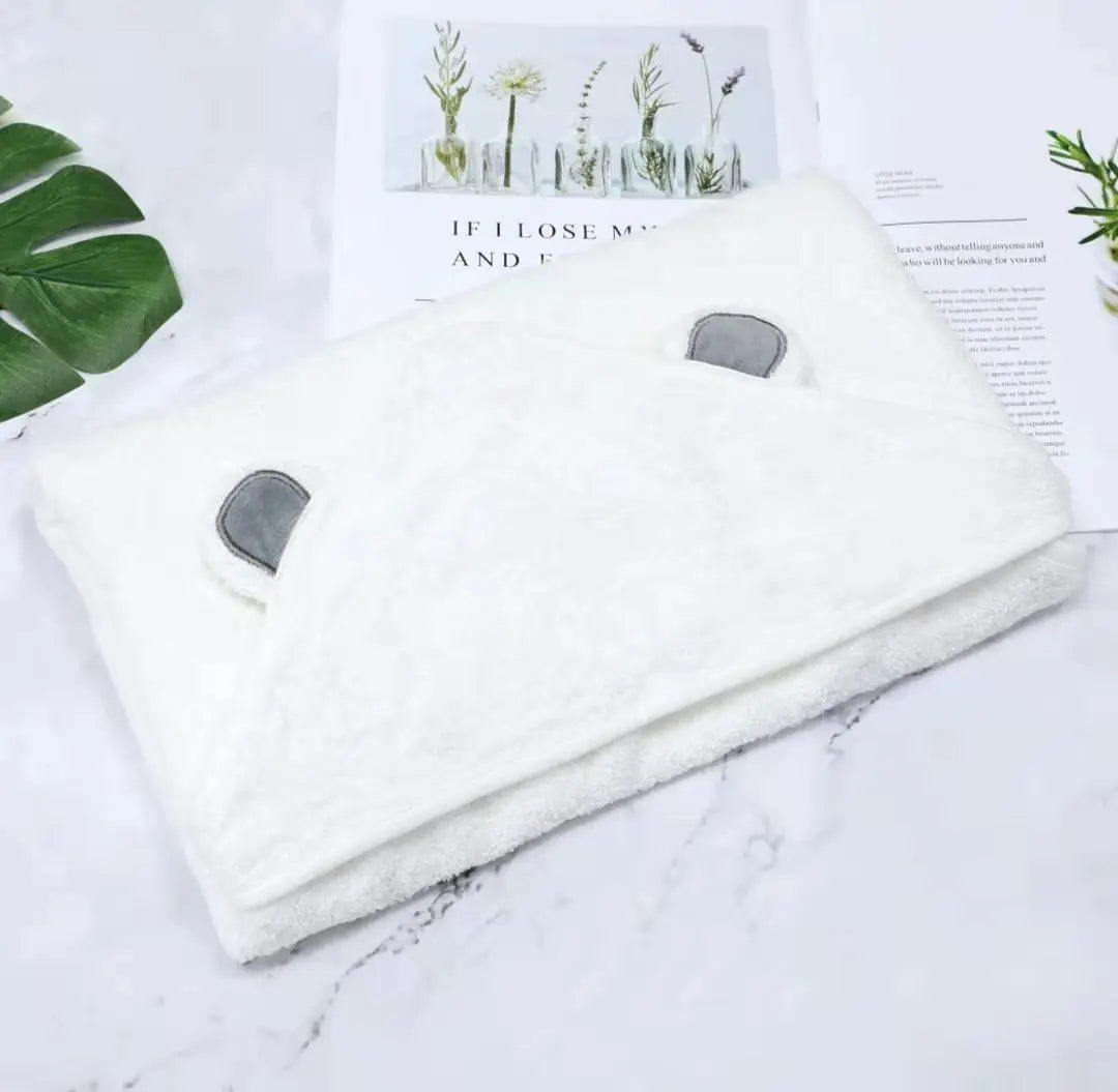 Organic Bamboo Hooded Baby Towel