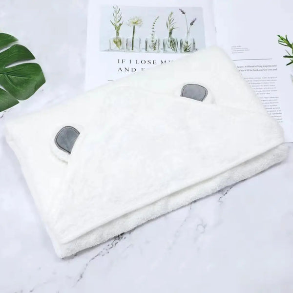 Organic Bamboo Hooded Baby Towel