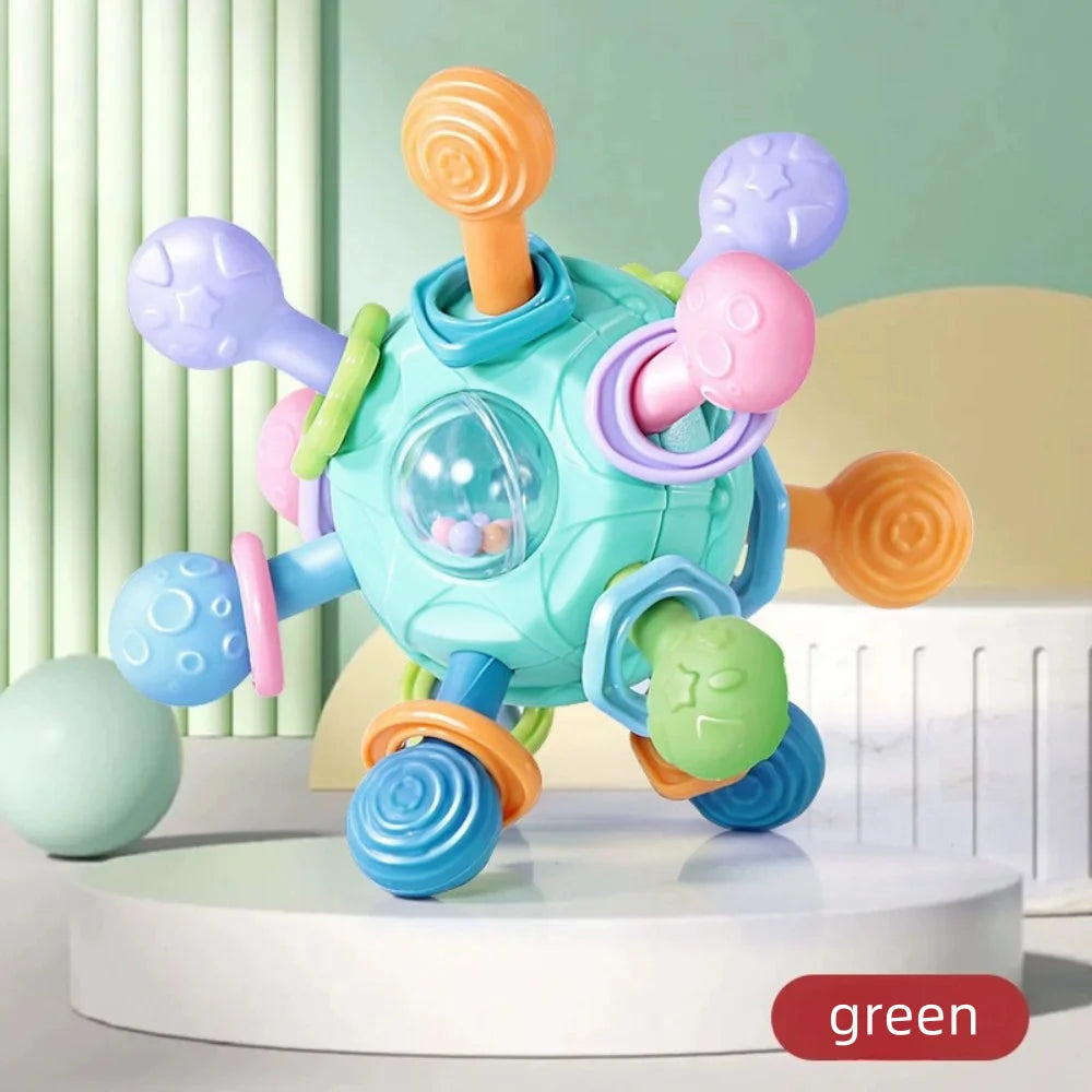 BabyGrippz™ – 3-in-1 Sensory Teether - Organibabe