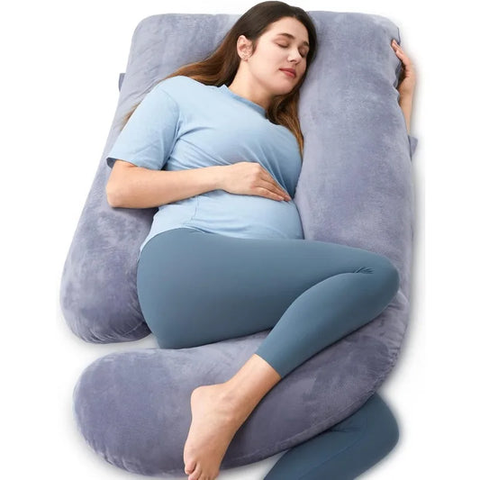 U Shaped Pregnancy Pillows for Sleeping - Organibabe