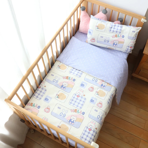 Pure Cotton Baby Bedding Set