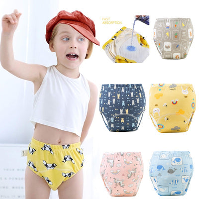 Waterproof Cotton Diaper Pants - Organibabe